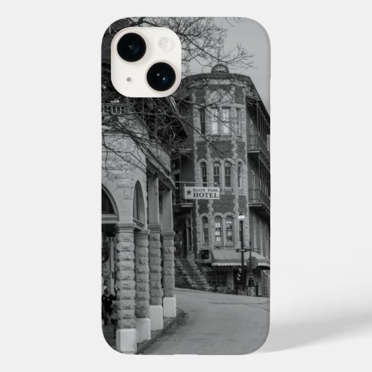 Basin Park en Flatiron Flats Grayscale Case-Mate iPhone Case (Achterkant)