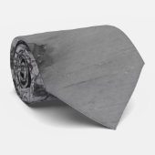 Basin Park en Flatiron Flats Grayscale Stropdas (Opgerold)