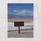 Basin Sign-Briefkaart Briefkaart (Voorkant)