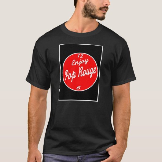 Basin St. Soda Co geniet van Pop Rouge T-shirt (Voorkant)