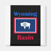 Basin Wyoming Magneet (Voorkant)