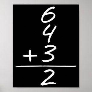 Basis 6 4 3 Dubbel afspelen Twee ontwerpen Poster