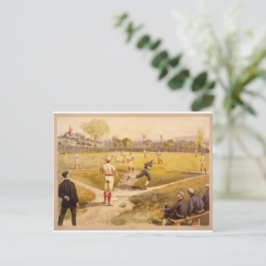 Basis Ball Briefkaart (Staand voorkant)