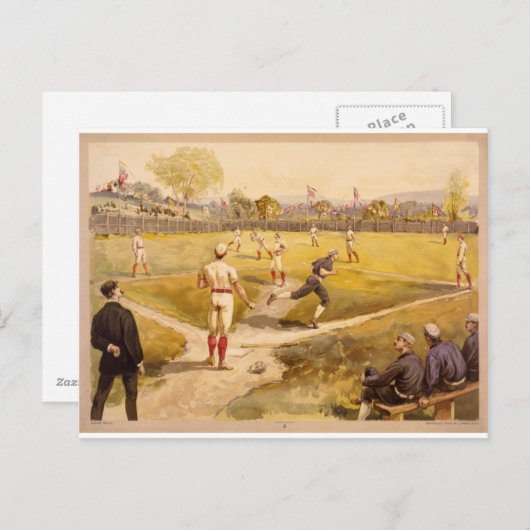 Basis Ball Briefkaart (Voorkant / Achterkant)