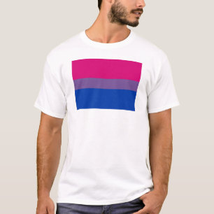 Basis-biseksuele vlag t-shirt