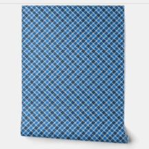 basis blauw/babyblauw geruit katoen