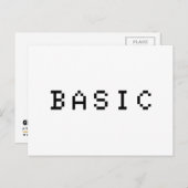 BASIS BRIEFKAART (Voorkant / Achterkant)