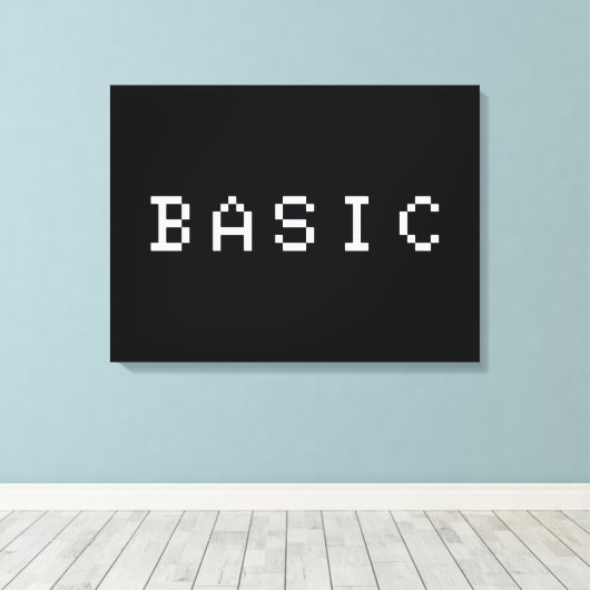 BASIS CANVAS AFDRUK (Insitu (Houten vloer))