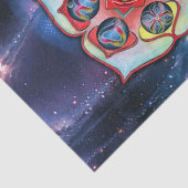 Basis Chakra Tissuepapier (Detail)