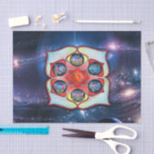 Basis Chakra Tissuepapier (Craft)