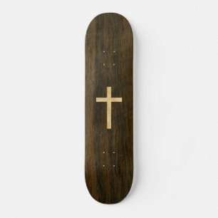 Basis Christelijk kruishout — Veneer Maple Rosewoo Persoonlijk Skateboard