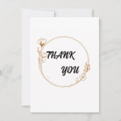 Basis Dankkaarten Bedankkaart (Voorkant)