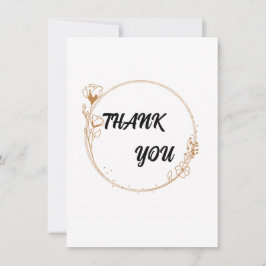 Basis Dankkaarten Bedankkaart