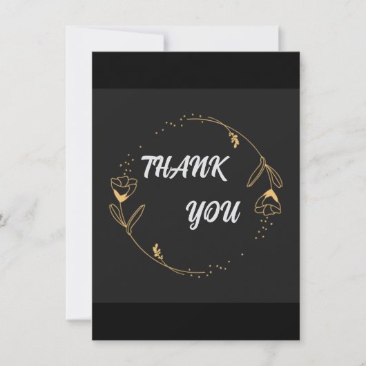 Basis Dankkaarten Bedankkaart (Voorkant)