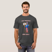 Basis Dark HorseShoe Pitching Tee T-shirt (Voorkant volledig)