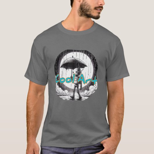 Basis Donker T-shirt (Voorkant)