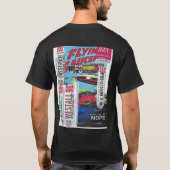 BASIS DONKER T-SHIRT MET RUIMTEVAMPIEREN (Achterkant)