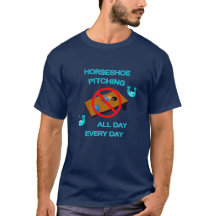 BASIS DONKERE Hoefijzer Pitching Tee