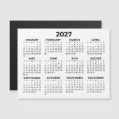 Basis Eenvoudige 2027 Horizontale Magnetische Kale (Voorkant / Achterkant)