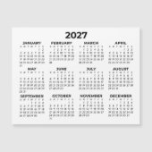 Basis Eenvoudige 2027 Horizontale Magnetische Kale (Voorkant)
