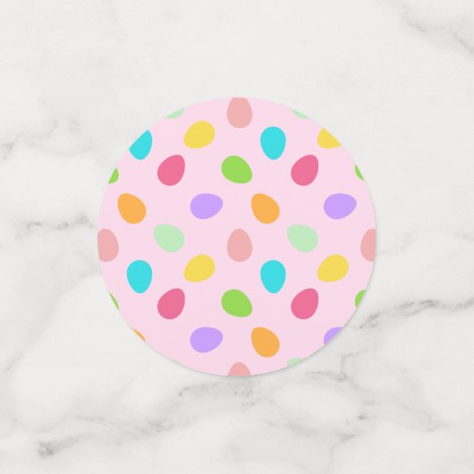 Basis Ei Roze Confetti (Kleine voorkant)