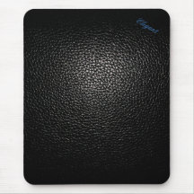 Basis elegante leren zwarte stijl notitieblok