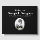 Basis- en Gepersonaliseerd sympathiecursus Gastenboek (Voorkant)