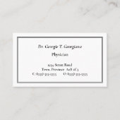 Basis- en minimale Visitekaartje (Voorkant)