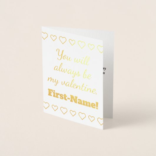 Basis en  Valentijnsdag Kaart (Voorkant)