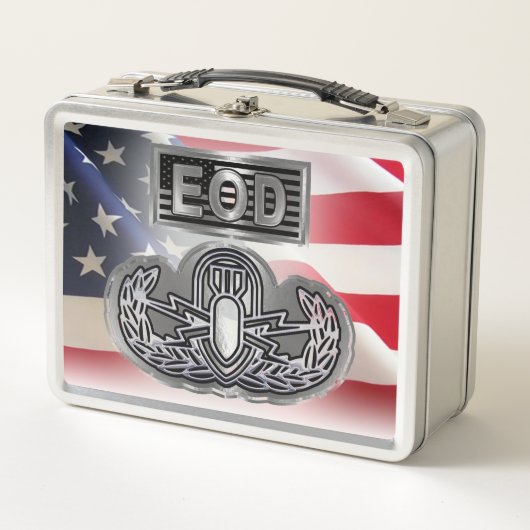 “Basis EOD” met op maat gemaakte Amerikaanse vlag (Voorkant)