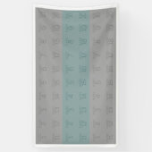 Basis Fototemplate 60 Foto's - Kleur Aanpasbaar Spandoek (Verticaal)