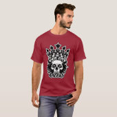 Basis gekleurd herenoverhemd t-shirt (Voorkant volledig)