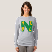 Basis grijs T-shirt Design NOEL (Voorkant volledig)