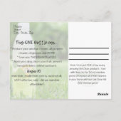 Basis H2-Briefkaart Briefkaart (Achterkant)