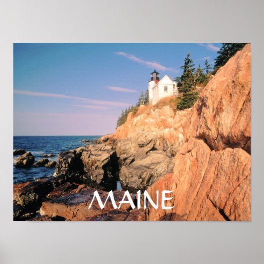BASIS HARBOR HEAD LIGHTHOUSE POSTER (Voorkant)