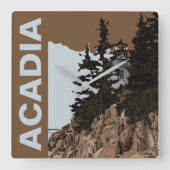 BASIS HARBOR HEAD VIERKANTE KLOK (Voorkant)