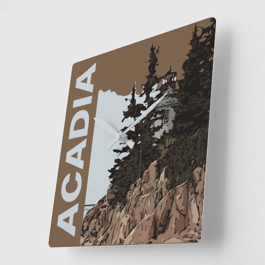 BASIS HARBOR HEAD VIERKANTE KLOK (Hoek)