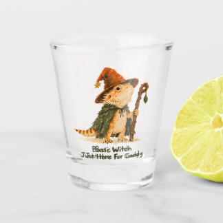 Basis Heks Alleen Hier Voor Snoep Baardagaam Shot Glas