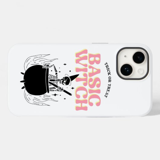 Basis Heks Case-Mate iPhone Case (Achterkant (horizontaal))