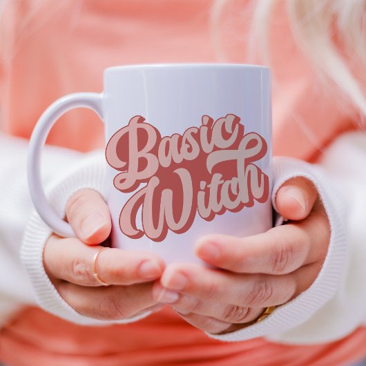 Basis heks retro stijl Mok