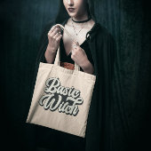 Basis heks retro stijl tote bag