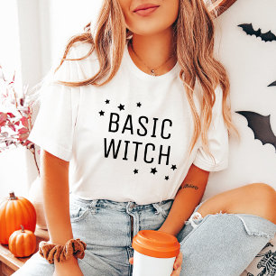 Basis Heksen Moderne Vrouwen Halloween Tri-Blend Shirt