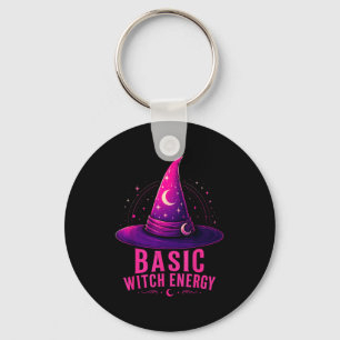 Basis heksenenergie halloween grafisch ontwerp gra sleutelhanger