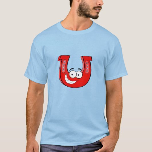 Basis Hoefijzer Pitching Tee T-shirt (Voorkant)
