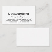 Basis, Humble en Gewoon Visitekaartje (Voorkant / Achterkant)