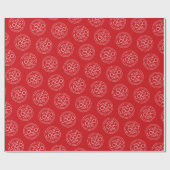 Basis Kantoor Zakelijk Logo met Contactgegevens Cadeaupapier (Vlak)