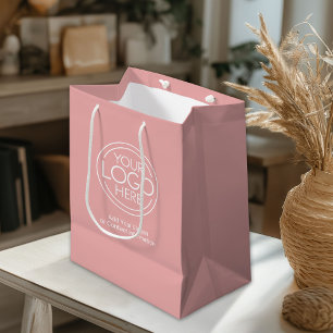 Basis Kantoor Zakelijk Logo met Contactgegevens Medium Cadeauzakje