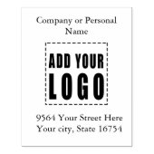 Basis Kantoor Zakelijk Persoonlijk Retouradres Rubberstempel (Afrduk)