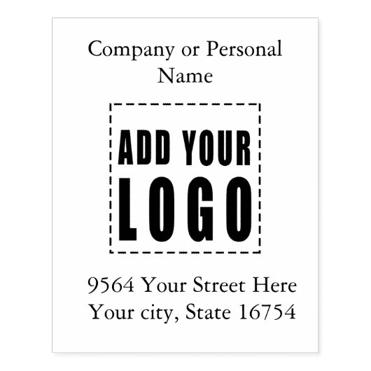 Basis Kantoor Zakelijk Persoonlijk Retouradres Rubberstempel (Afrduk)