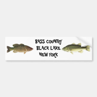 BASIS LAND ZWARTE LAKE NEW YORK BUMPERSTICKER
